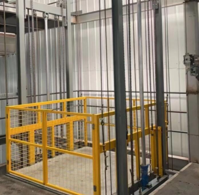 山丹导轨式升降机一般加工周期